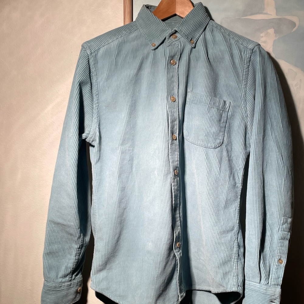 Portuguese Flannel LS Corduroy Shirt Size SM